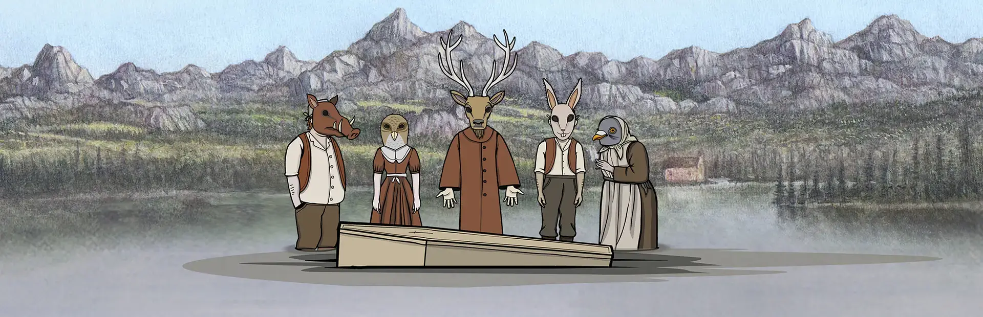 Rusty Lake Paradise background