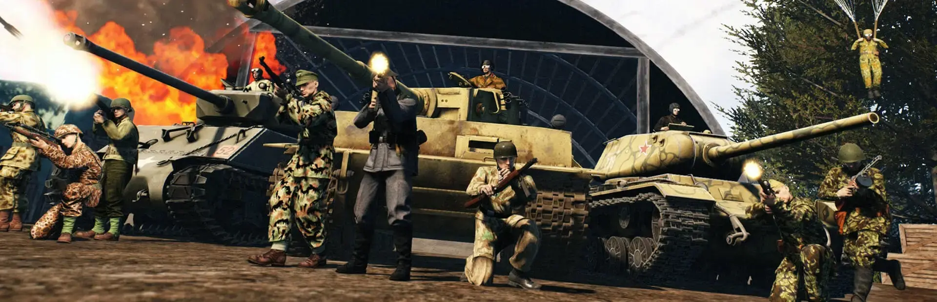 Heroes & Generals WWII background