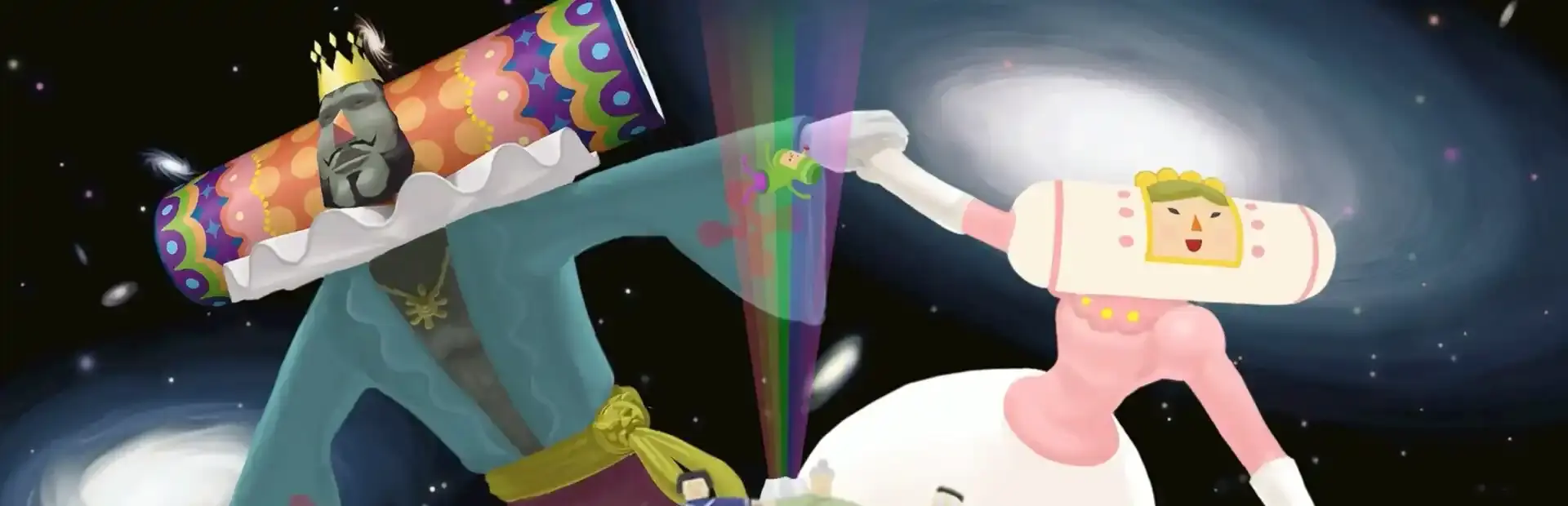 We Love Katamari Reroll + Royal Reverie background