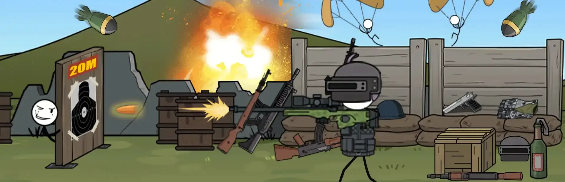 Stickman Escape background