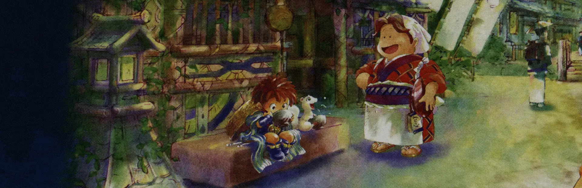 Fushigi no Dungeon: Fuurai no Shiren 2 - Oni Shuurai! Shiren-jou! background
