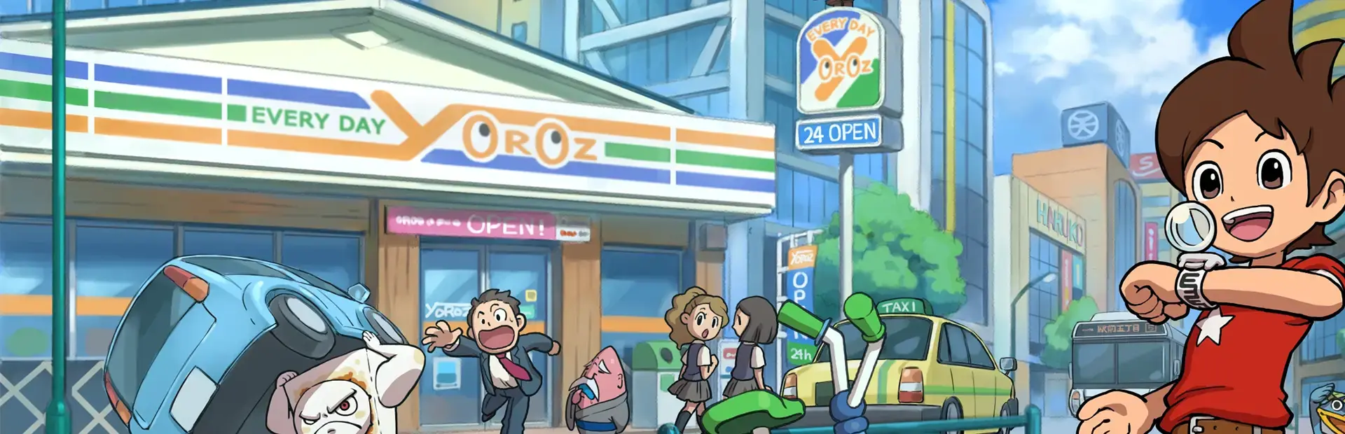 Yo-kai Watch World background