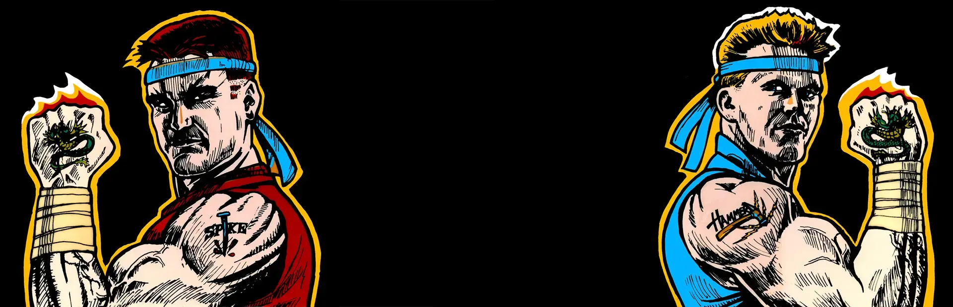 Double Dragon background