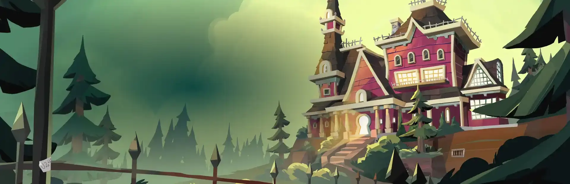 Escape From Mystwood Mansion background