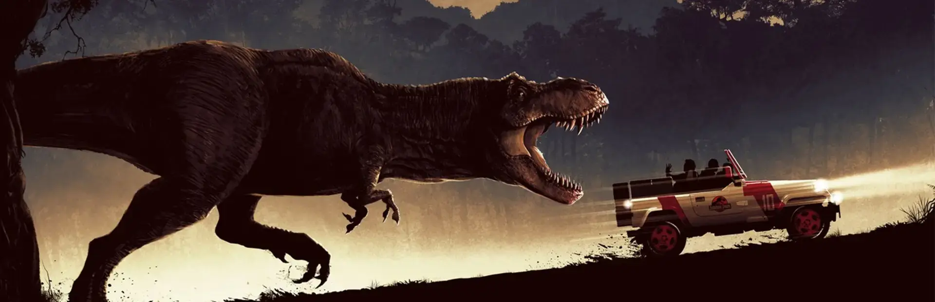 Jurassic Park: Rampage Edition background