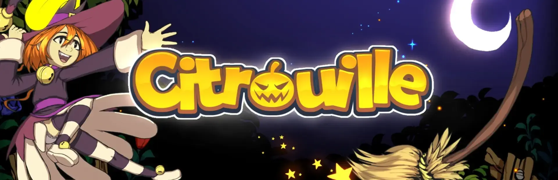 Citrouille: Sweet Witches background
