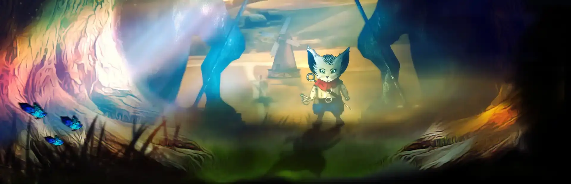 The Little Brave background