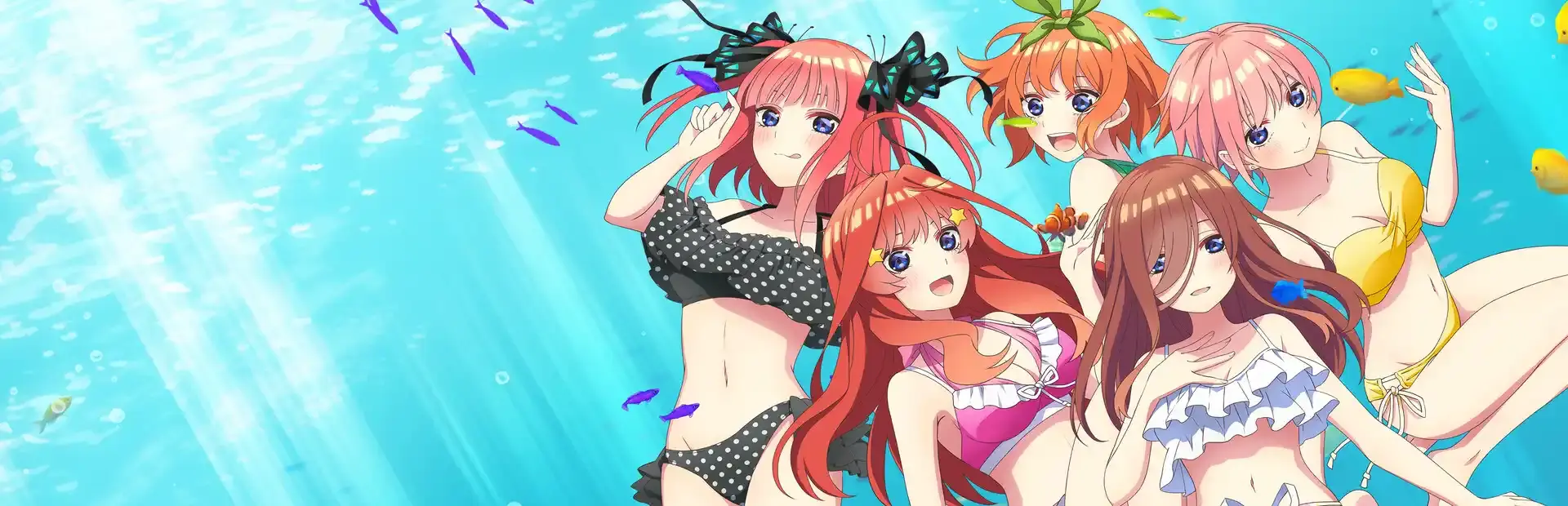 The Quintessential Quintuplets: Memories of a Quintessential Summer background