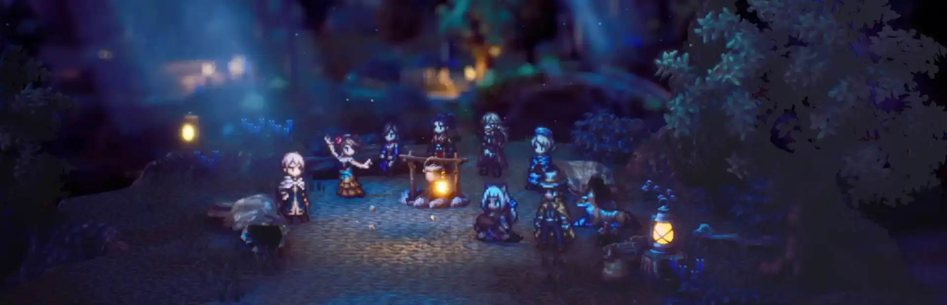 Octopath Traveler II background