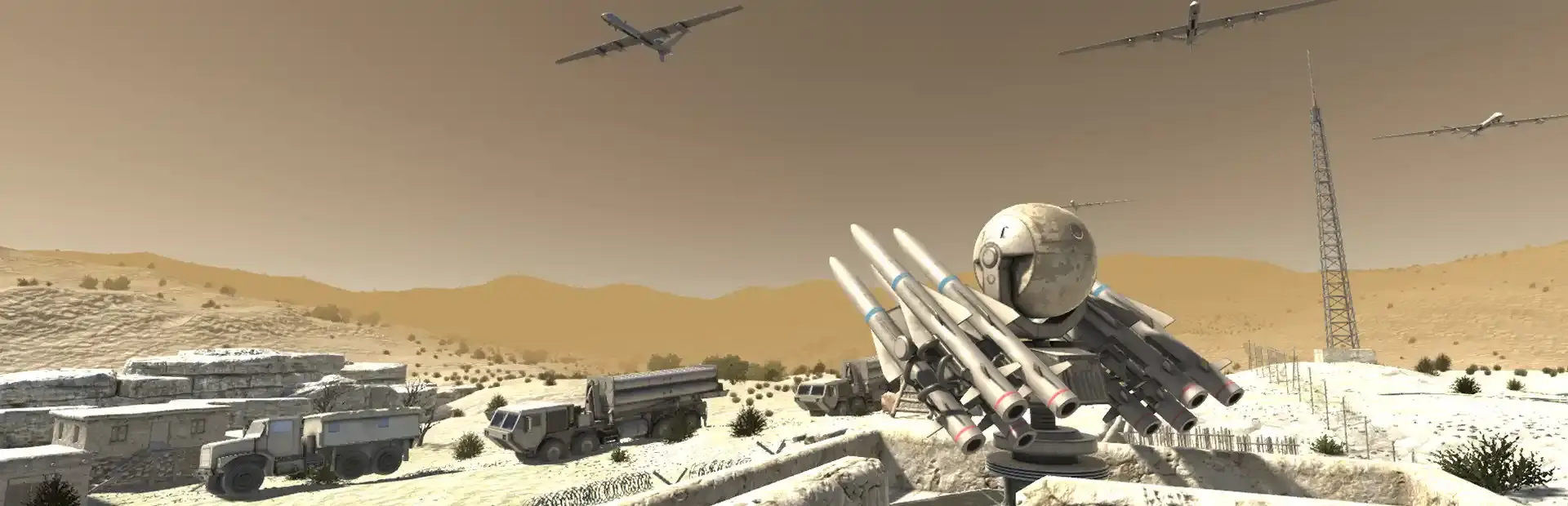 Ambush: Convoy Strike background