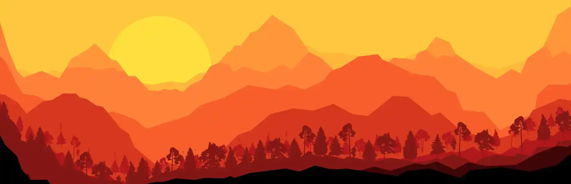 Sunset Racer background