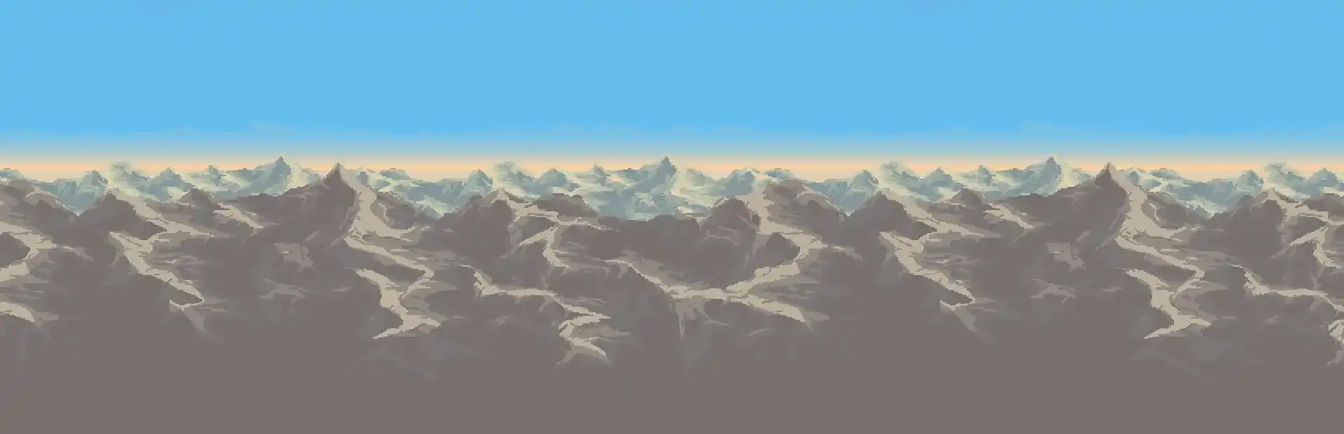 Super Pixel World background