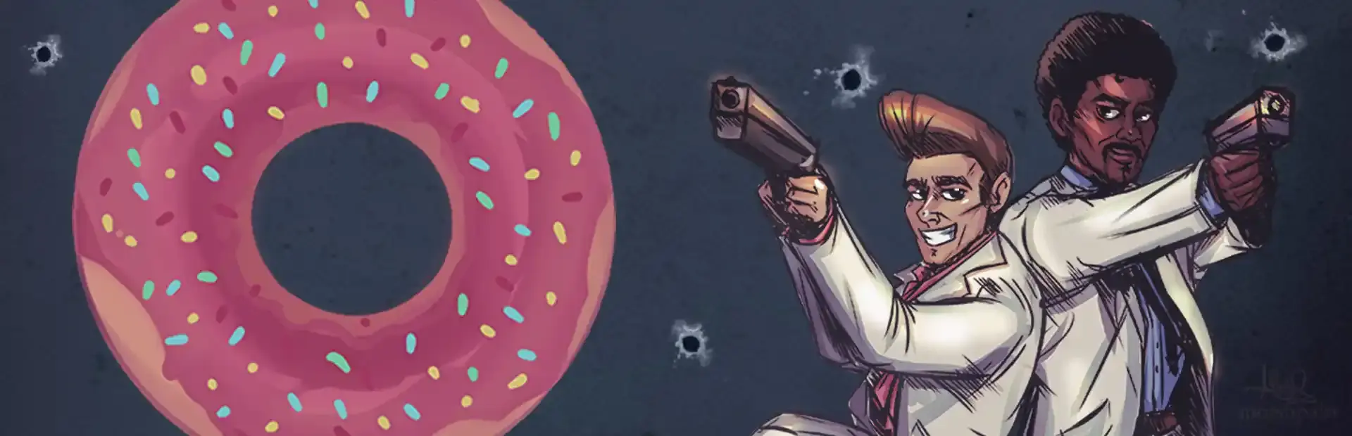 Donuts 'N' Justice background
