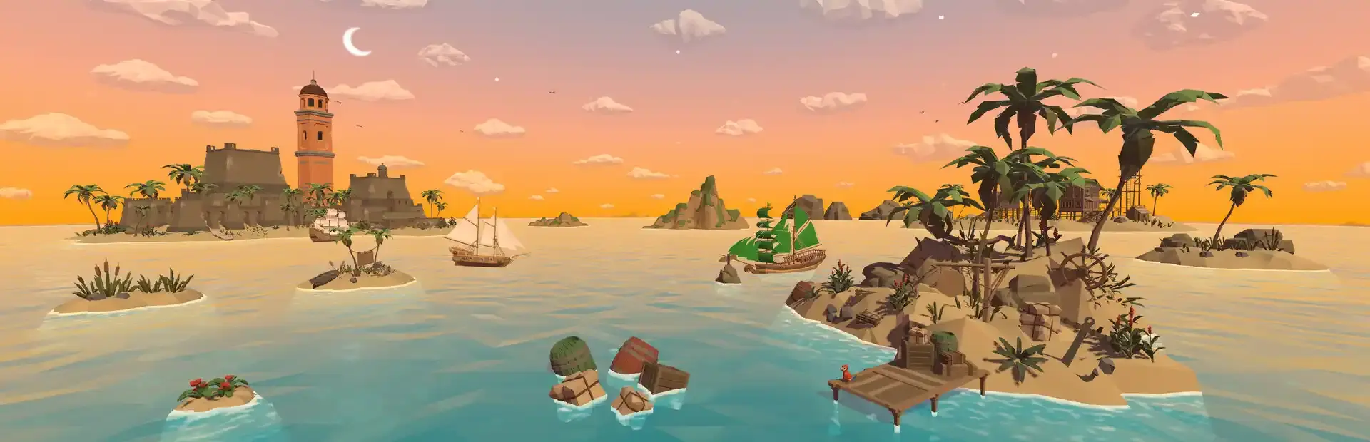 Sneaky Pirates background