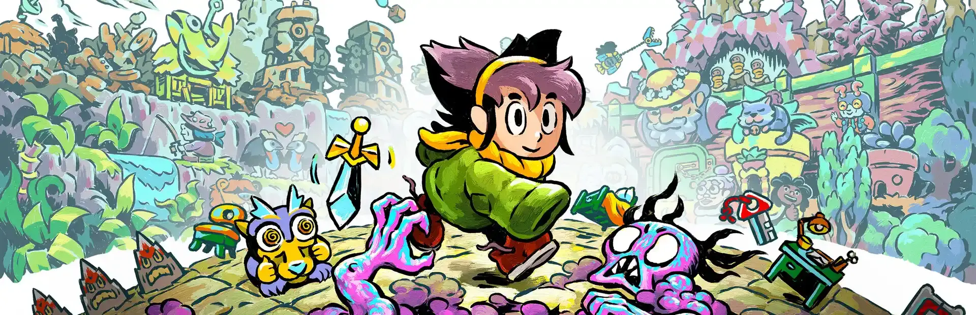 Arranger: A Role-Puzzling Adventure background