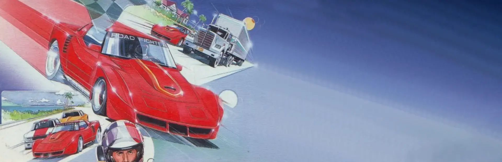 Road Fighters 3D background