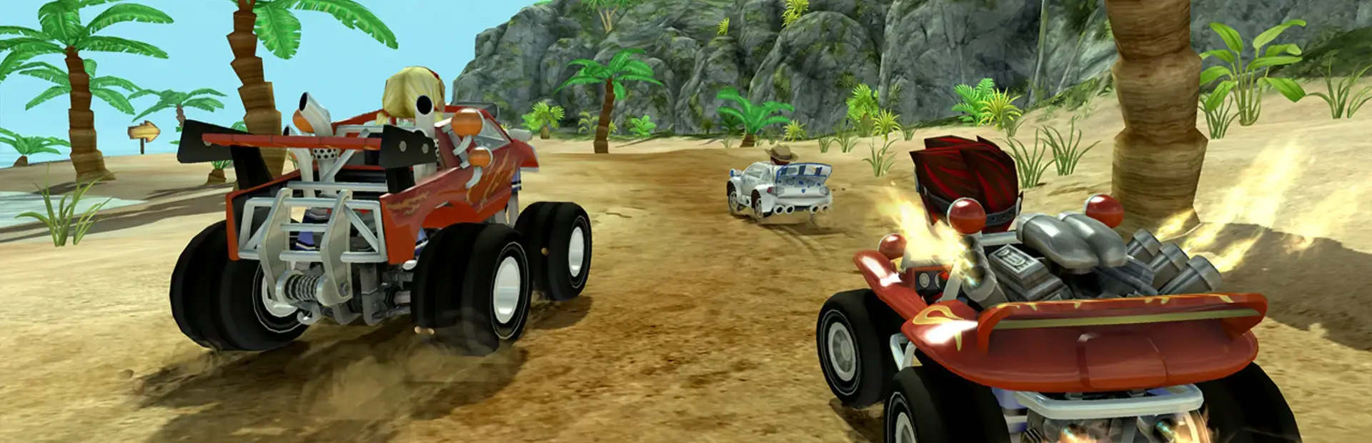 Beach Buggy Racing background