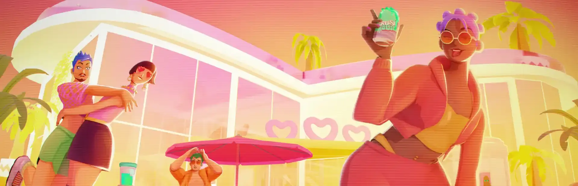 The Crush House background
