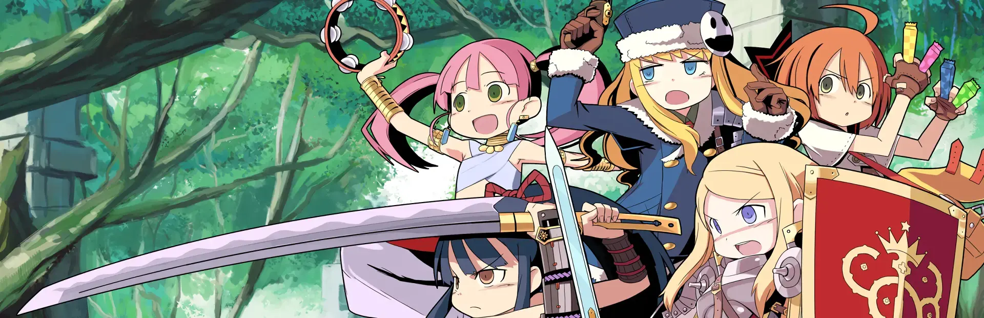 Etrian Odyssey II HD background