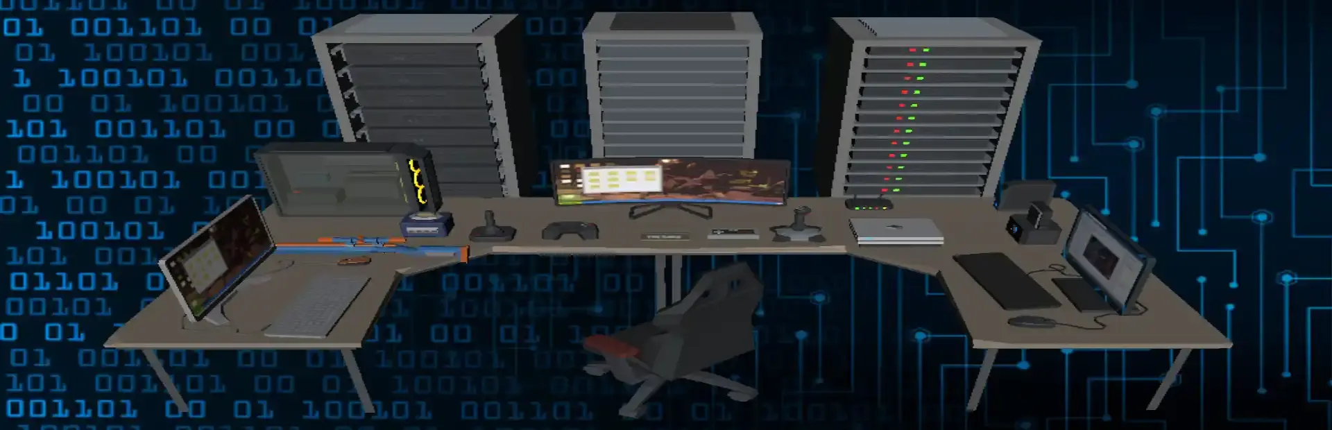 The Developer background