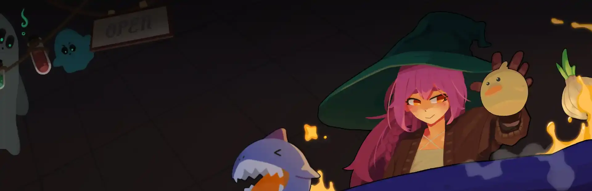 Kinny and the Cosmic Cauldron background