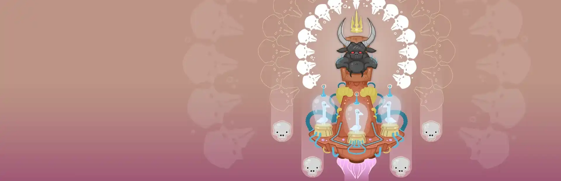 Geese vs. Cthulhu background