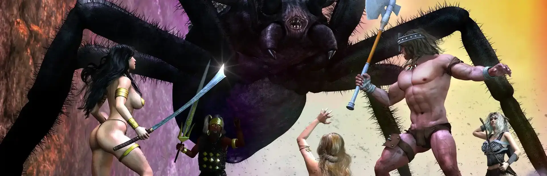 Age of Barbarian Extended Cut background