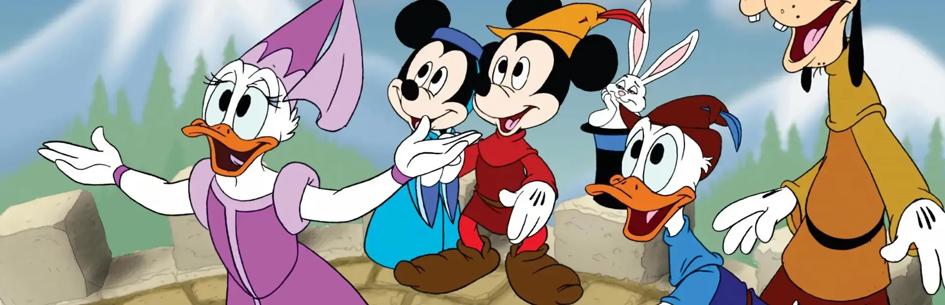 Disney's Mickey Saves the Day: 3D Adventure background