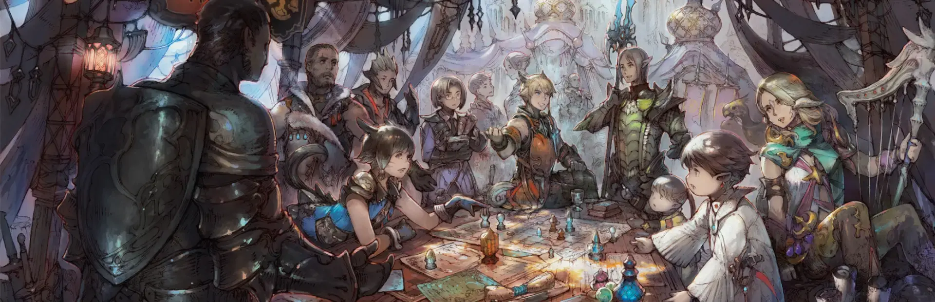 Final Fantasy XIV: Dawntrail - Collector's Edition background