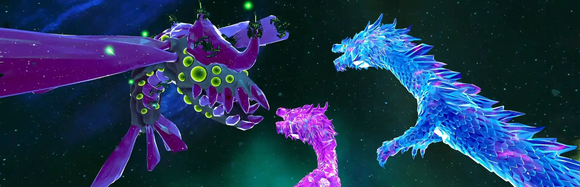 Space Dragon background