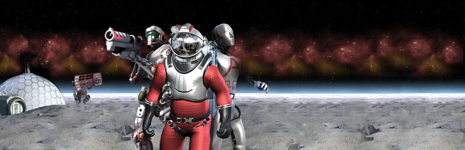Space Colony background