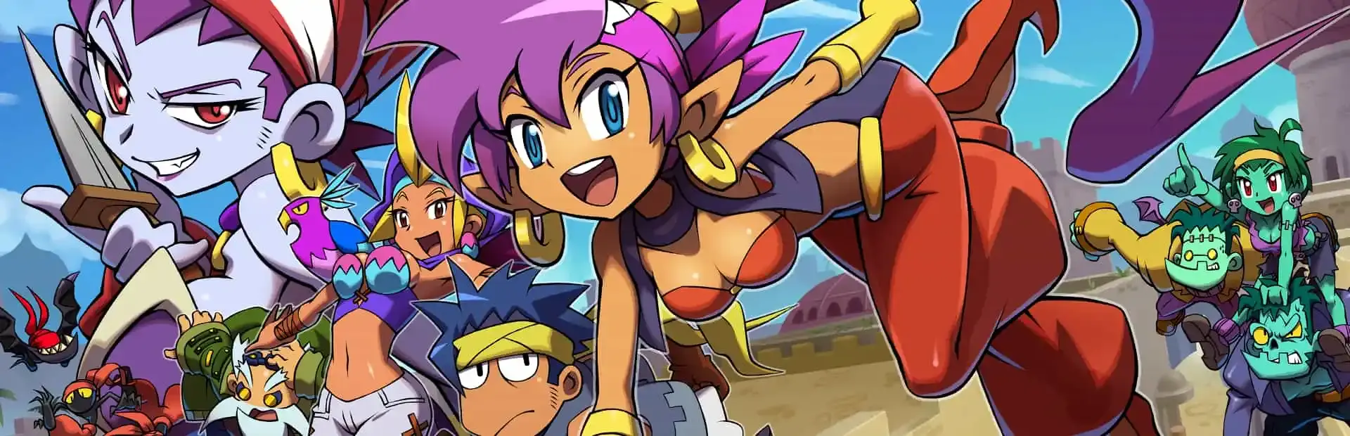 Shantae and the Pirate's Curse background
