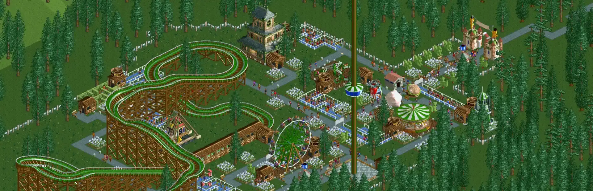 RollerCoaster Tycoon Classic background