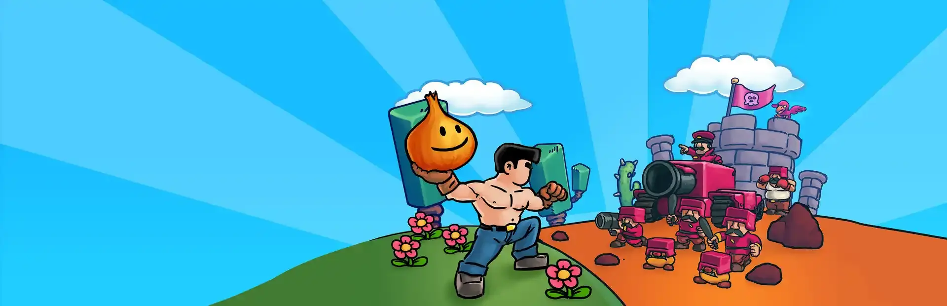 Onion Assault background