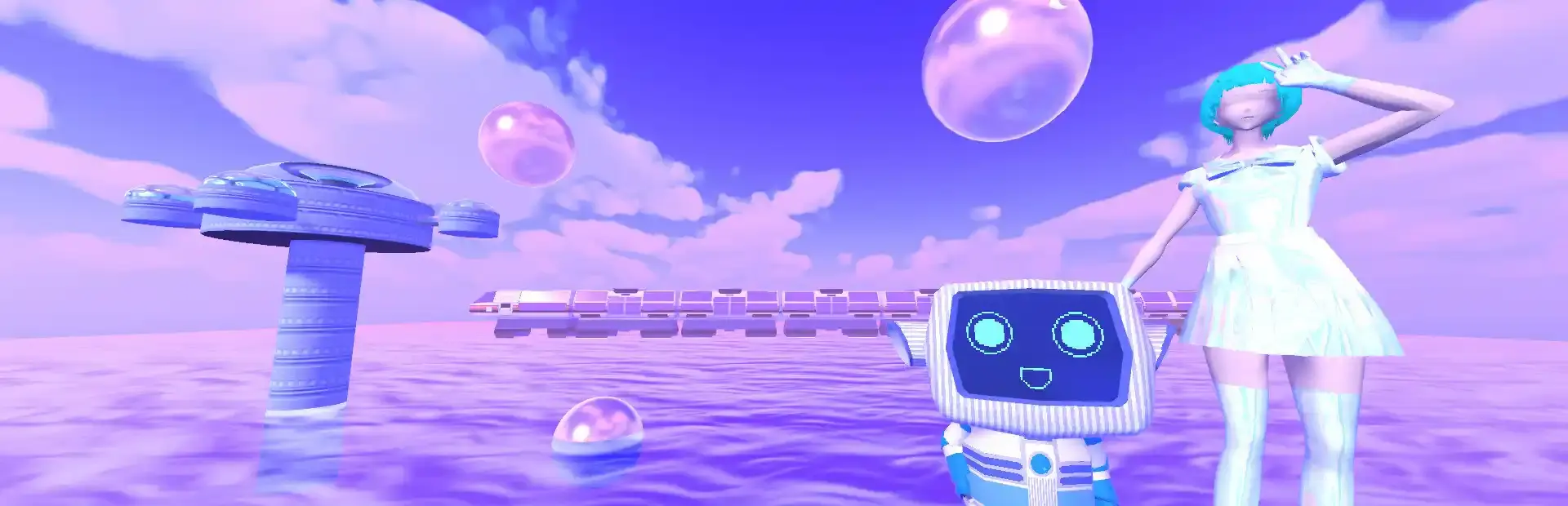 Broken Reality 2000 background
