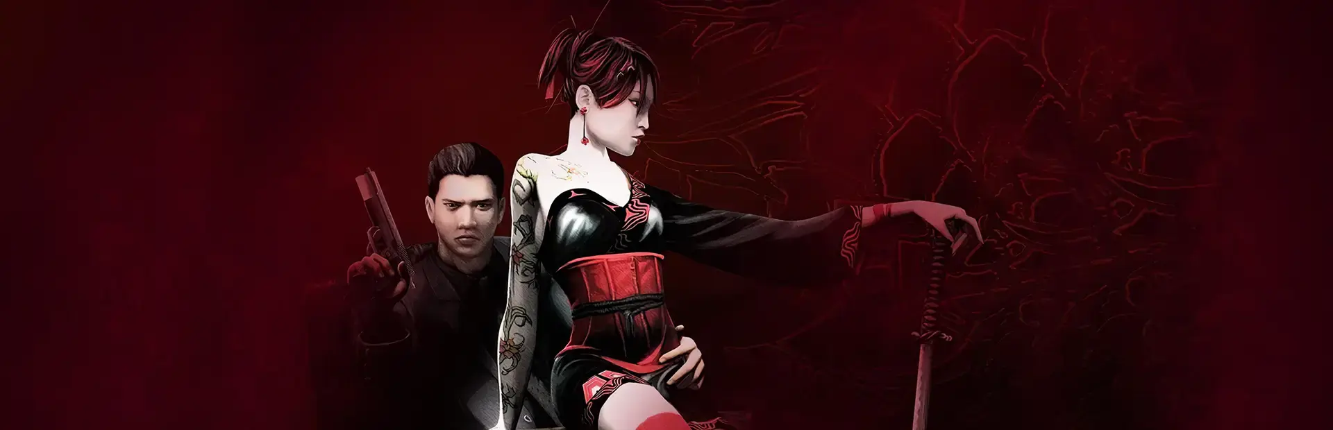 Red Steel background