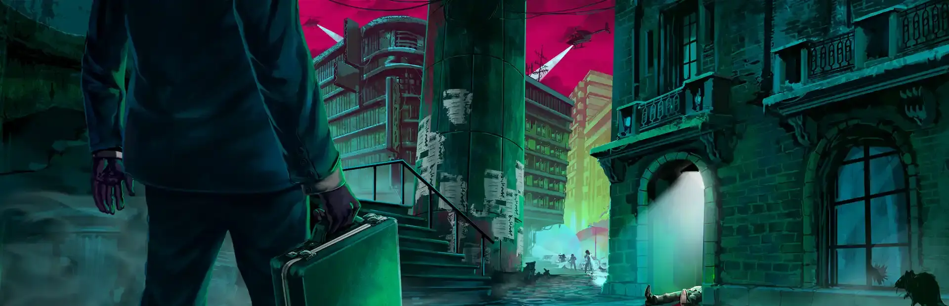 Nobodies: Silent Blood background