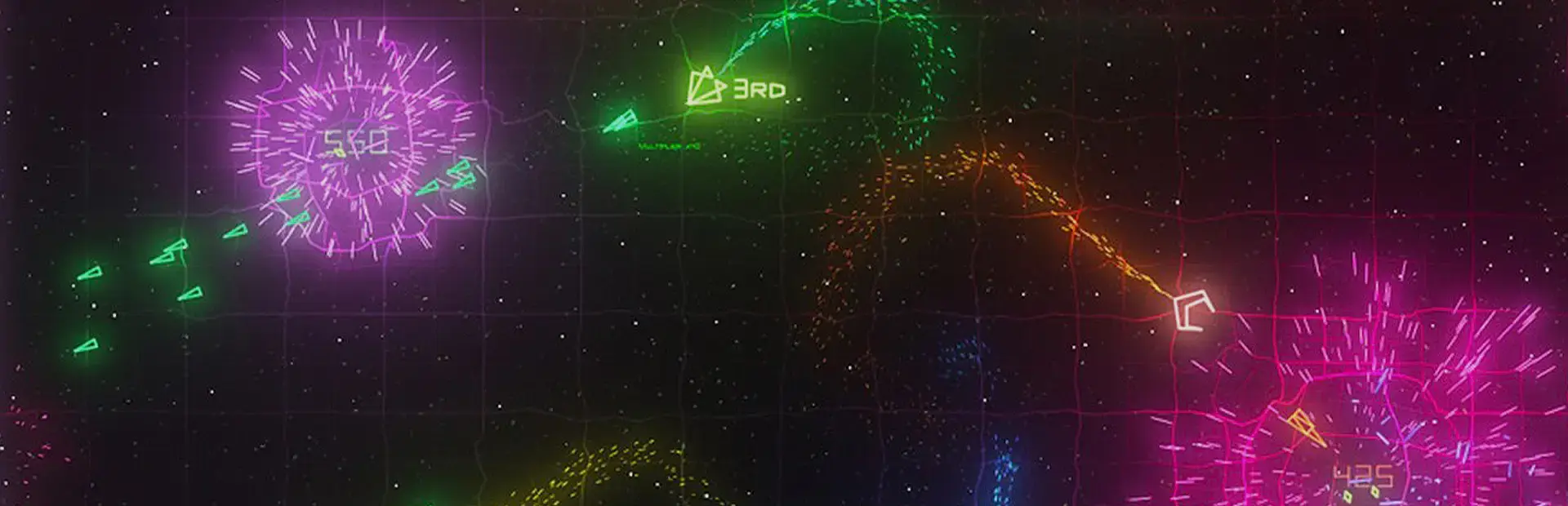 Geometry Wars: Retro Evolved 2 background