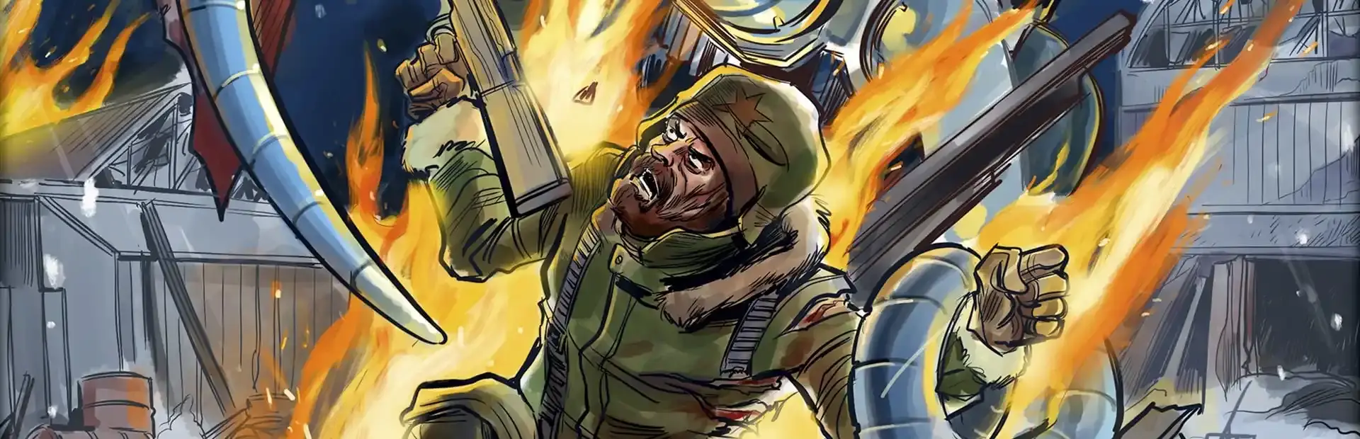 Retro Golden Age: Operation Alexandra background