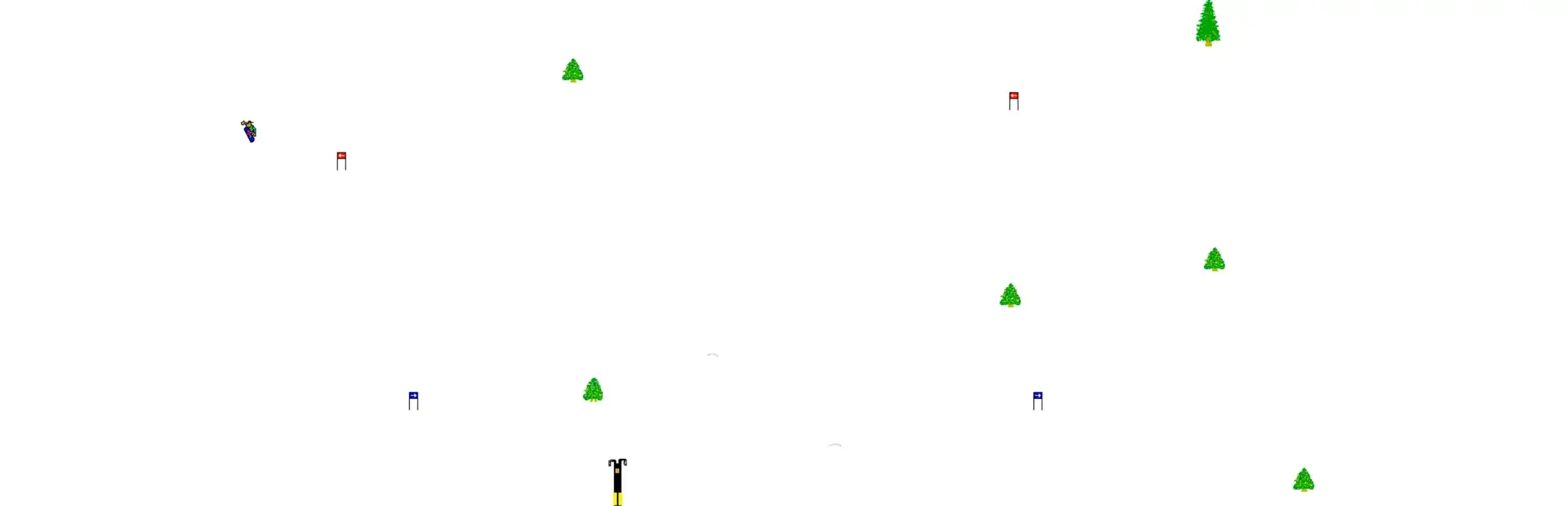 SkiFree background