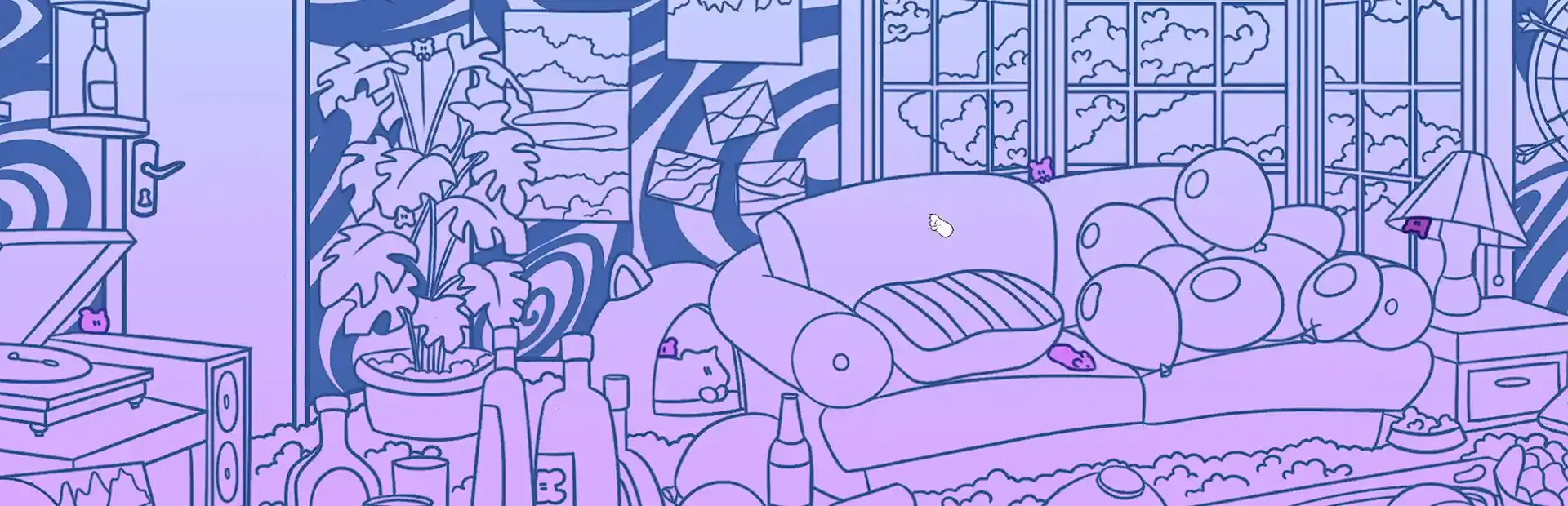 In the Building: Hamsters background
