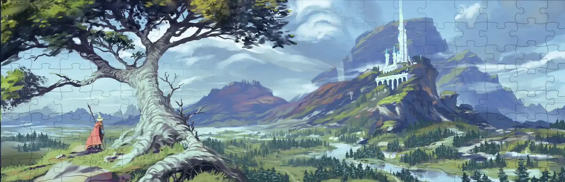 My Jigsaw Adventures: Forgotten Destiny background