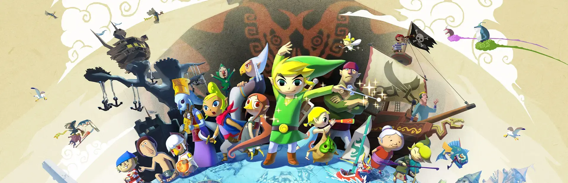 The Legend of Zelda: The Wind Waker HD background