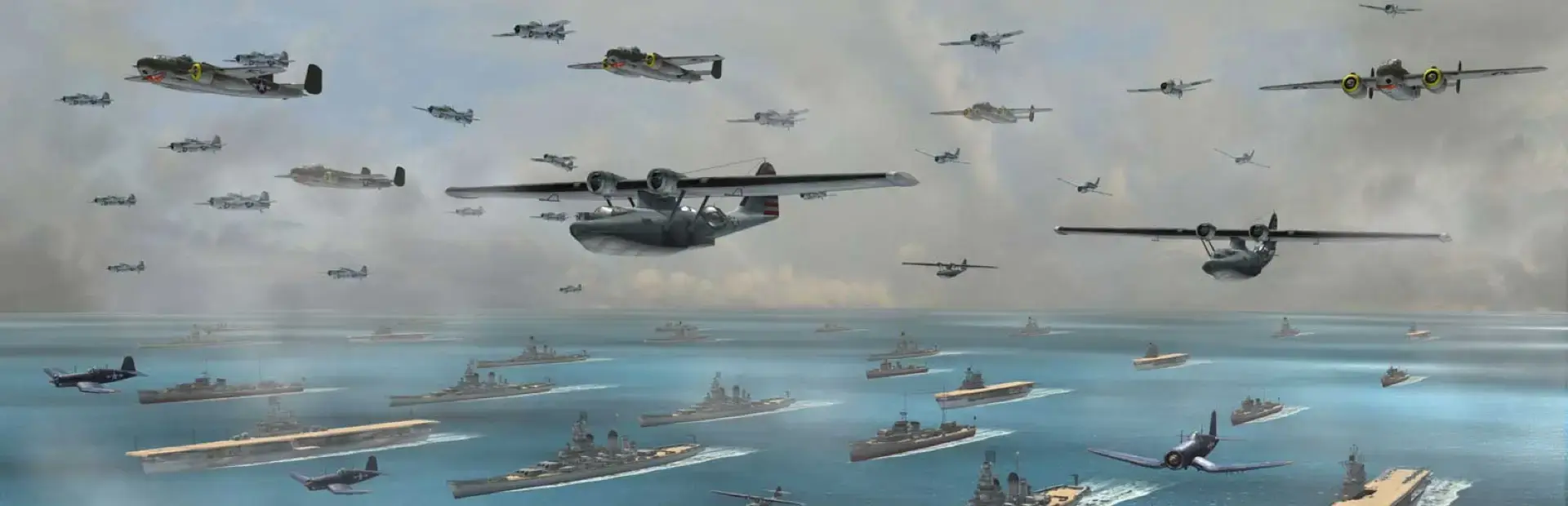 Heroes of the Pacific background