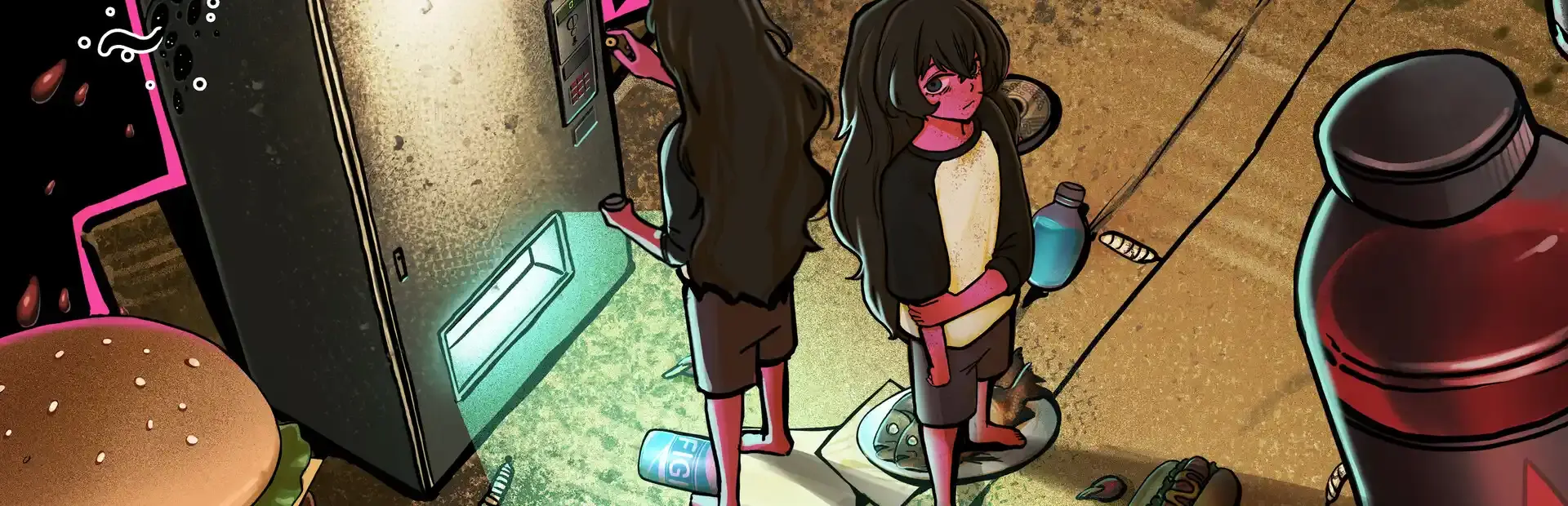 Interdimensional Vending Machine background