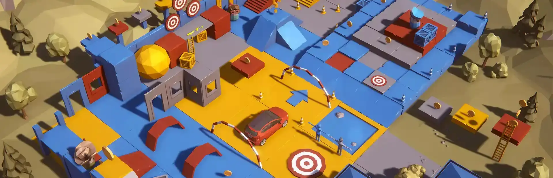 Hidden Prototype Top-Down 3D background
