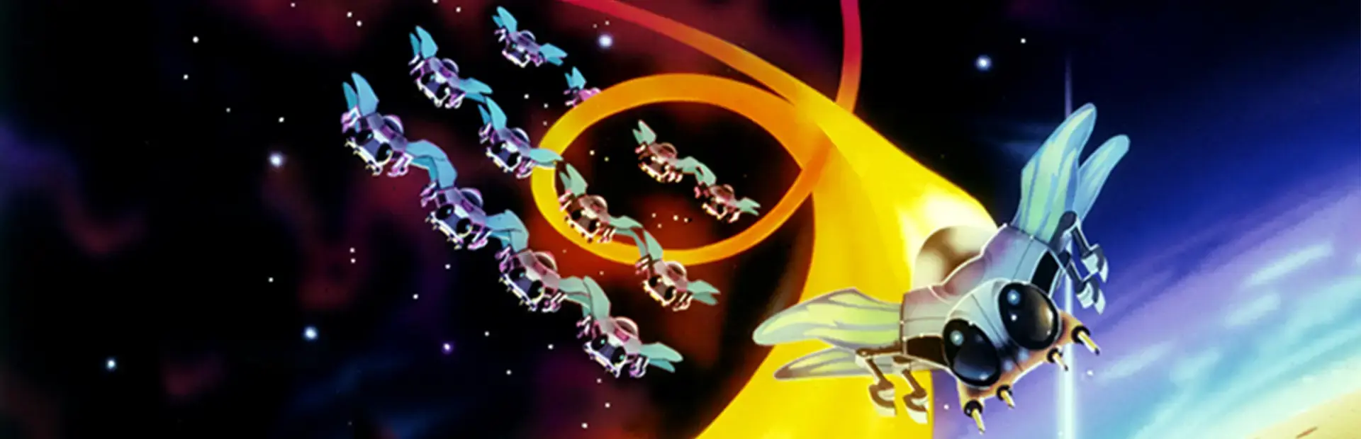Galaga background