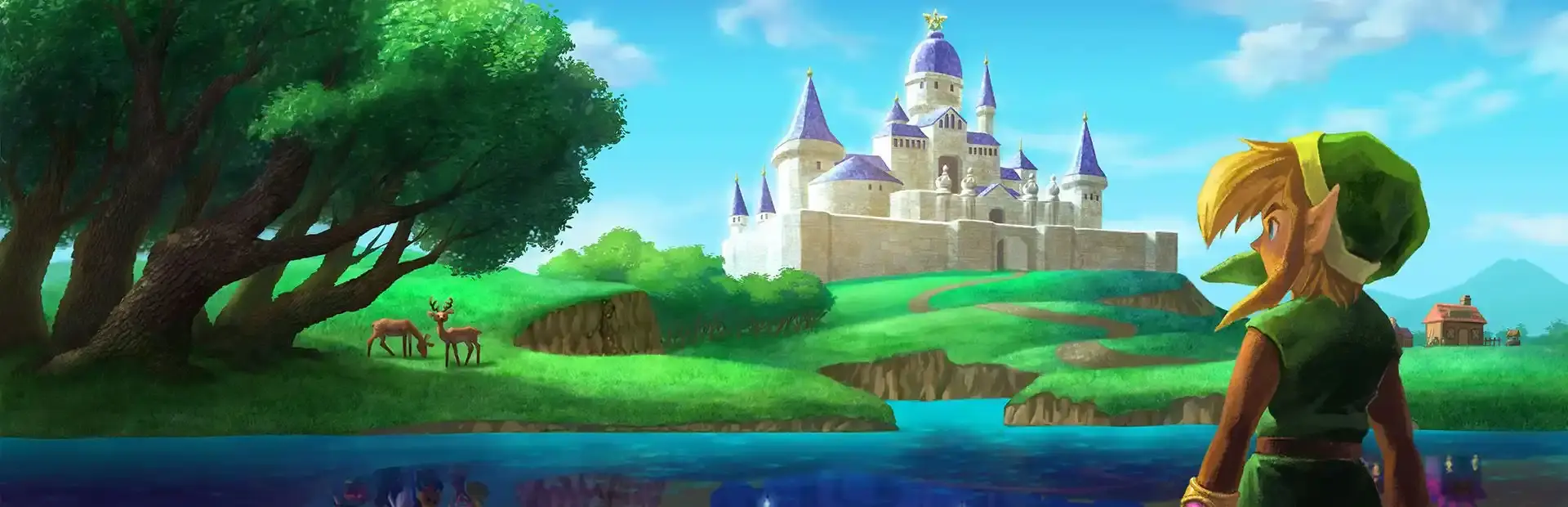 The Legend of Zelda: A Link Between Worlds background