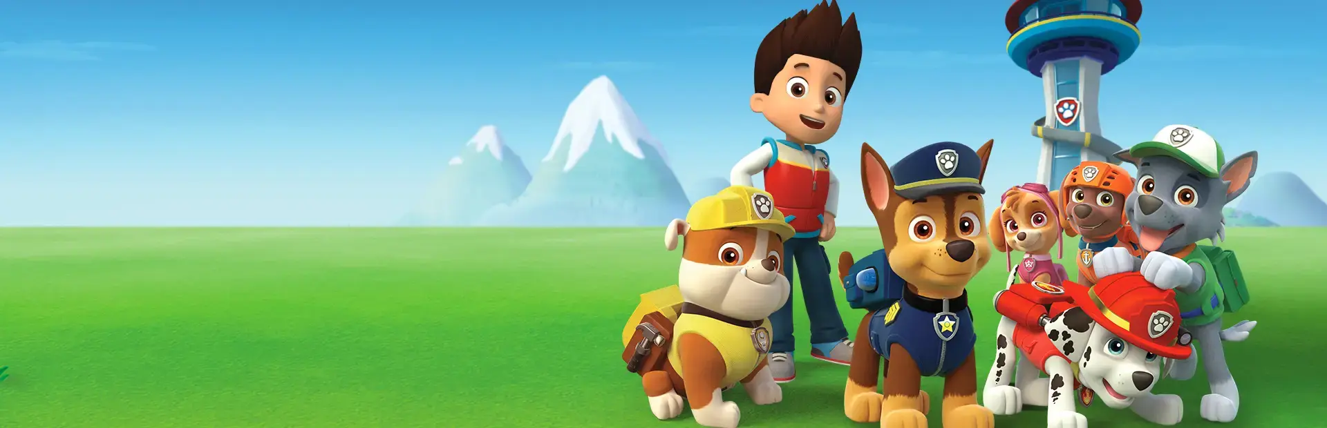 Paw Patrol: Dino World background