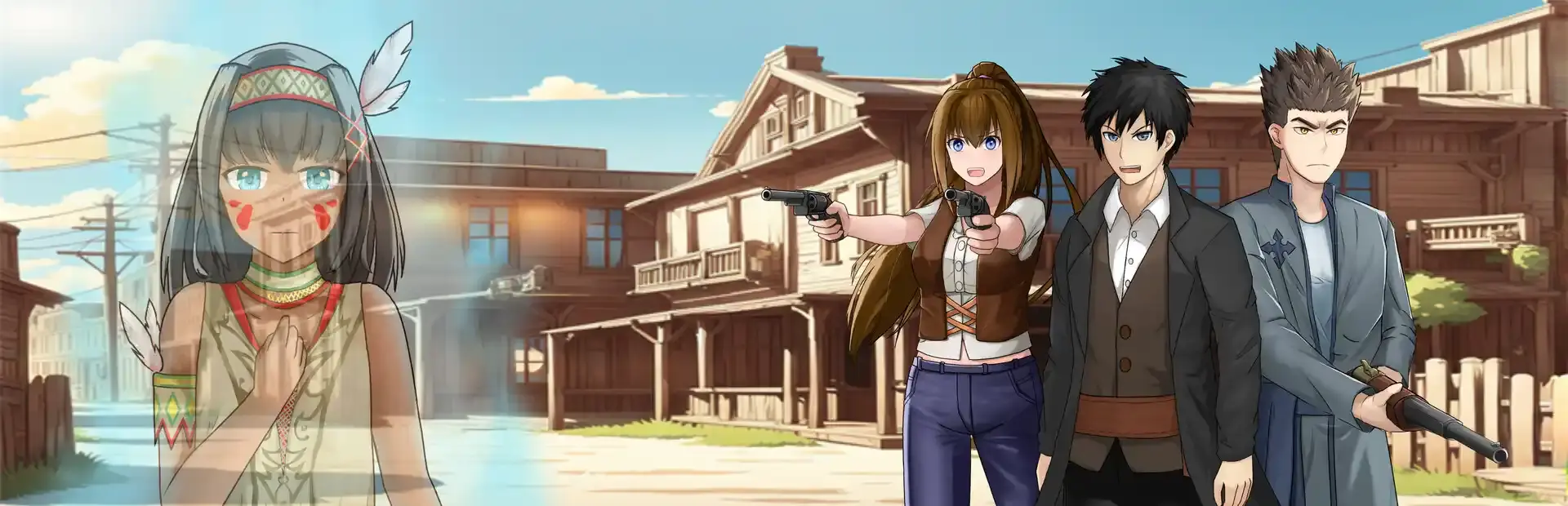 Gun of Fate: The Silver Gun of Ylia background